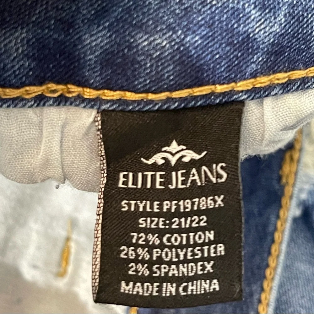 ELITE HIGH RISE ANKLE WOMENS DENIM JEANS. SIZE 21/22, STILL HAVE TAGS, P…